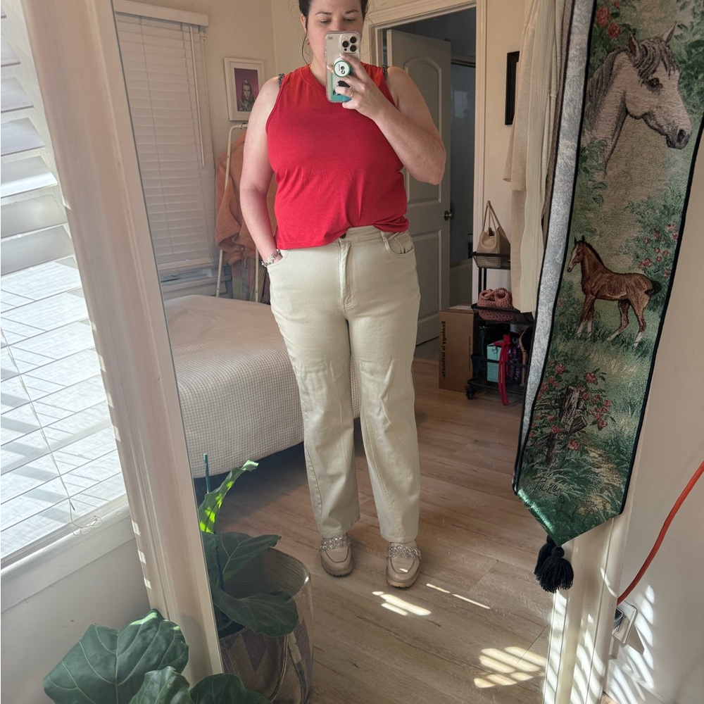 Men's Tan Pants - Picture 4 of 4